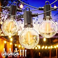 ZOTOYI Catena Luminosa Esterno, 45M Catene Luminose da Esterno Impermeabile IP65