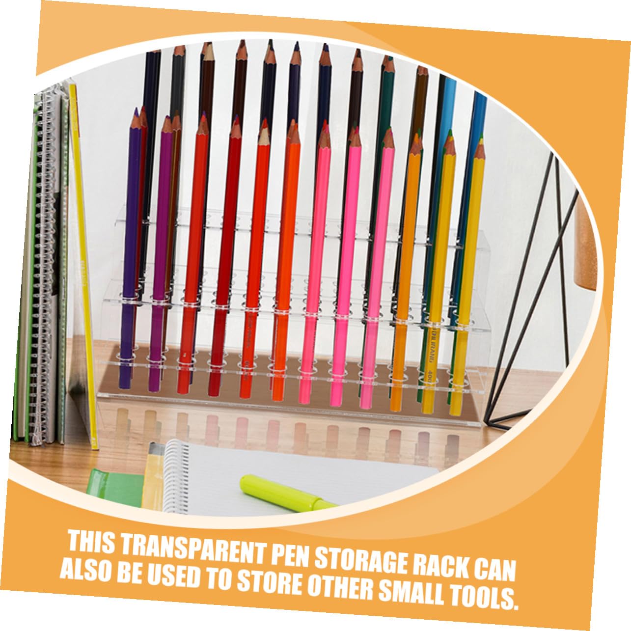 2 pezzi Porta Penne da Scrivania con Scomparti Standard Organizer Multiuso per Penne Matite e Pennelli Supporto Compatto per Casa Ufficio e Scuola