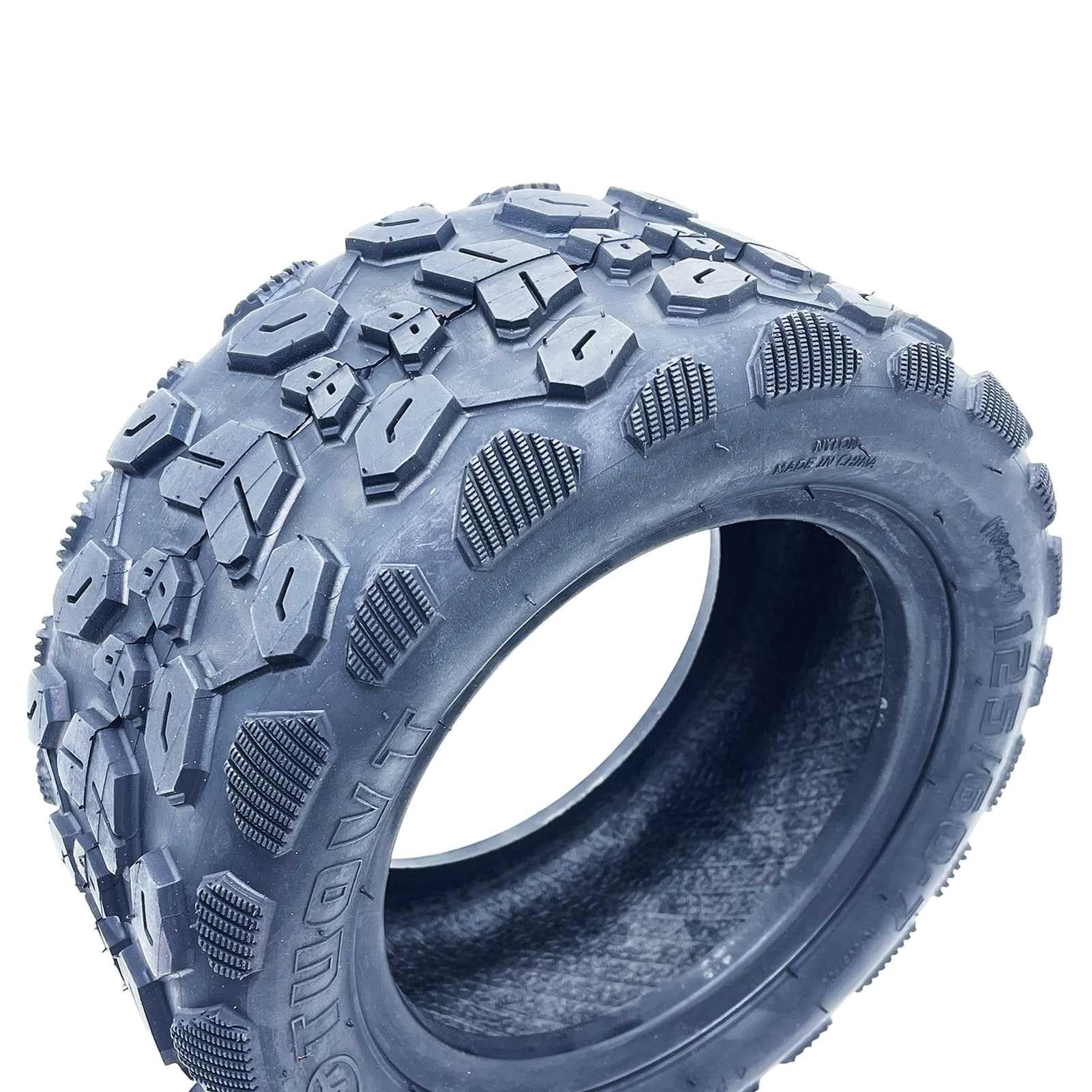MZBZYU 125/60-7 Tubeless Scooter Tire Off-Road Tire Tread