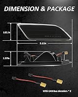 Vista 5 de Bestview luces LED de marcador lateral compatibles con Mercedes-Benz Clase C W204 LCI (C250, C300, C350) 2012-2014, lente ahumada, luz blanca