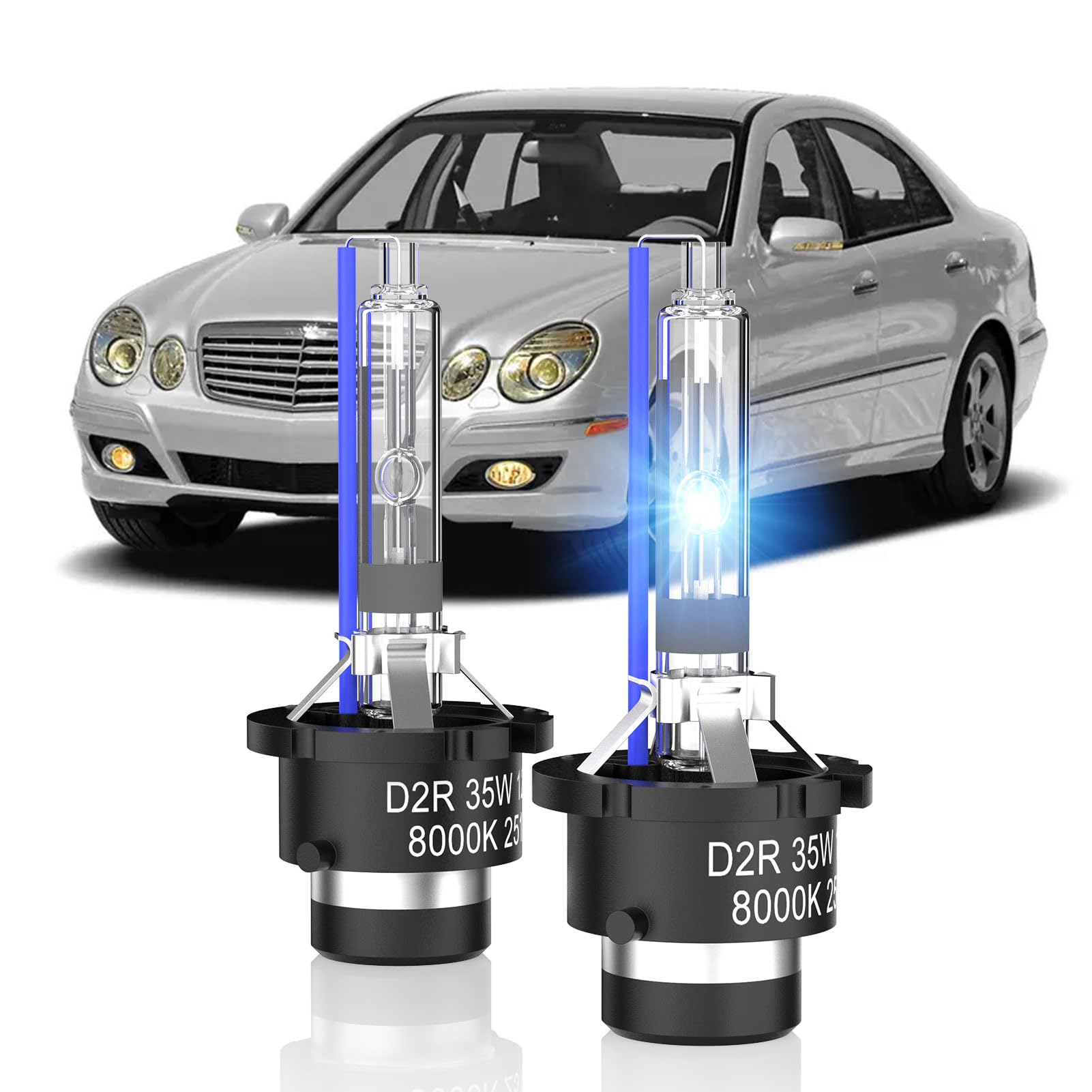 Photo 1 of OUHAIMOTOR D2R HID Xenon Headlight Bulbs