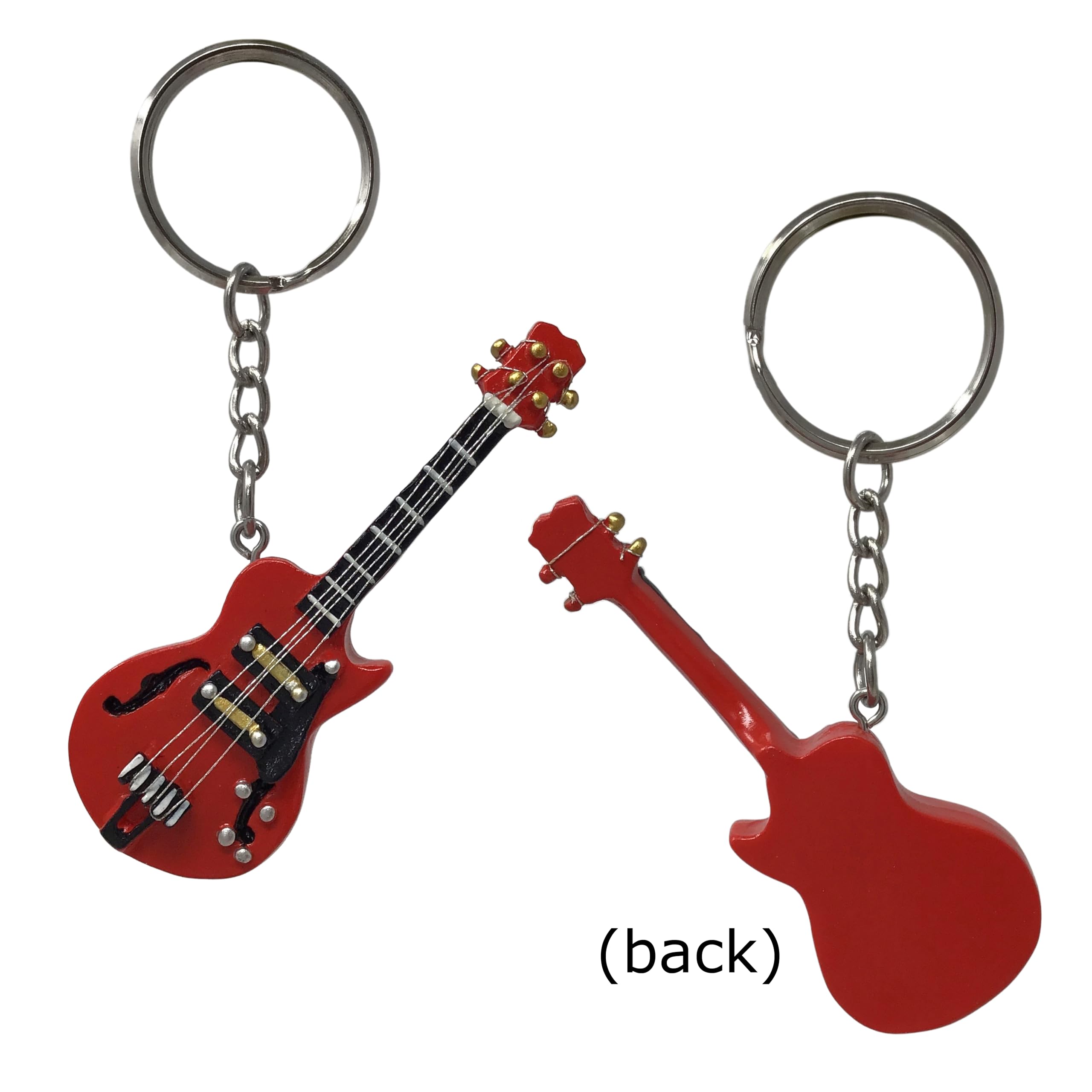 Muziektheorie sleutelhanger, gemakkelijk mee te nemen, 2,5 cm, cirkel