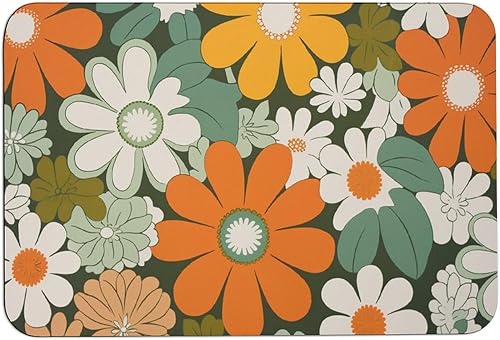 Miniatura 9 de Tapete de baño simple inspirado en textil, diseño de tribu secreta, estilo bohemio, absorbente de agua, antideslizante, tapete de baño para suelo de