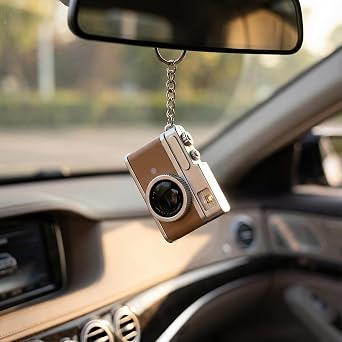 LED Glowing Miniature Camera Keychain