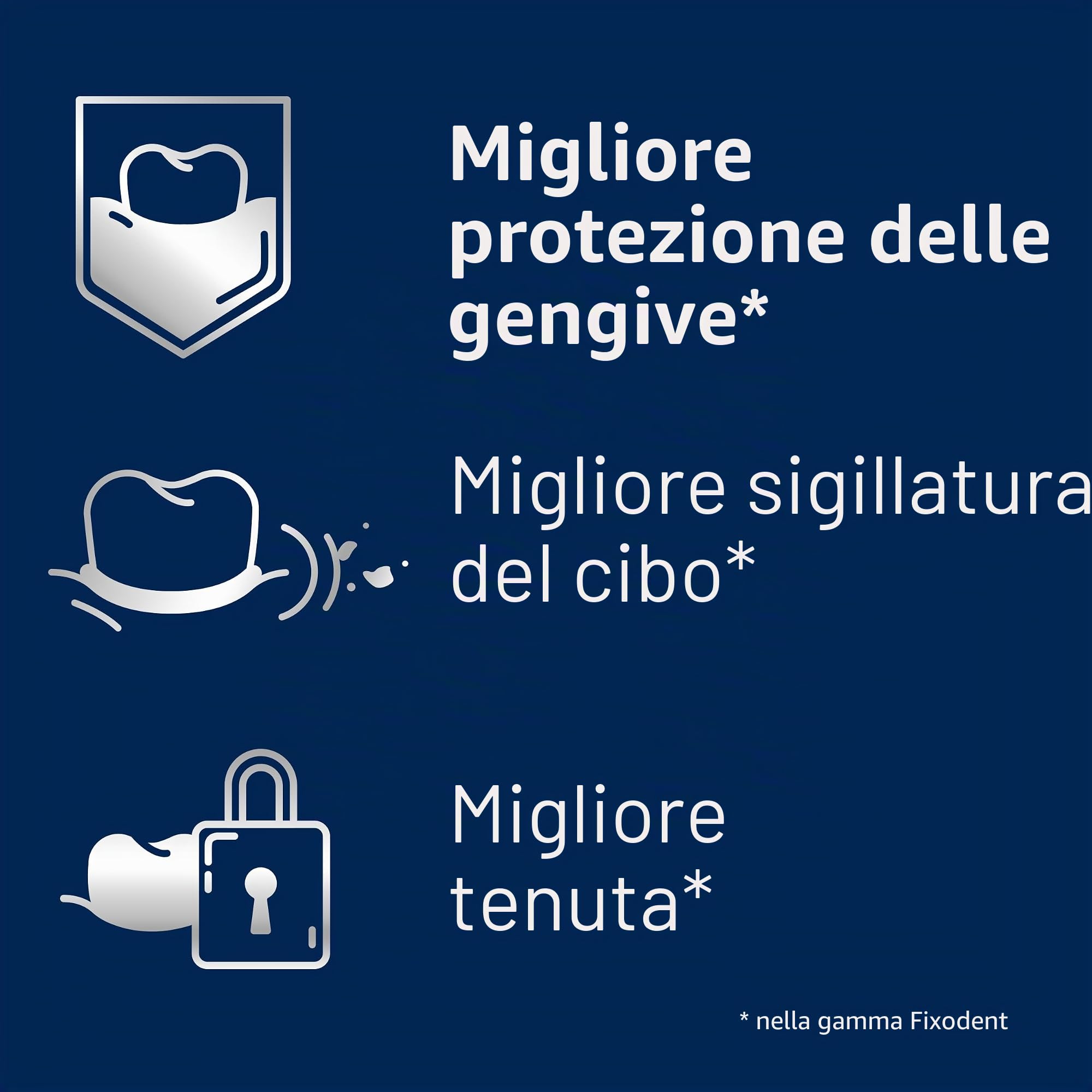 Fixodent Professional Ultimate - Crema adesiva per protesi totale e parziale, 51 g, confezione da 3