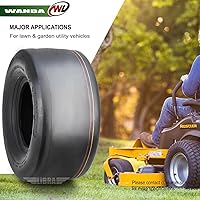 Vista 65 de WANDA One 18x7.50-8 Lawn Mower Cart Turf Tires P332 /4PR