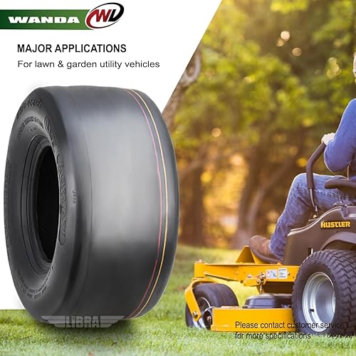 Miniatura 65 de WANDA One 18x7.50-8 Lawn Mower Cart Turf Tires P332 /4PR