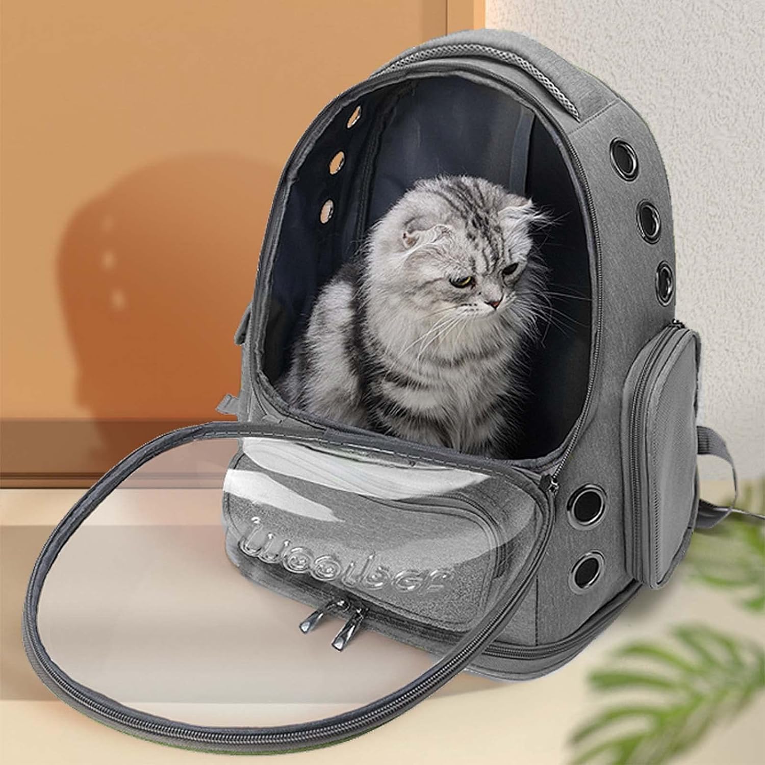 PIKFOS Cat Carrier, Cat Backpack Carrier, Large Pet Carrier for Cat Under 10 lbs, Dog and Small Pet, Breathable Cat Bag Carrier Used in Car, Hiking, Cycling Travel (B0D5CTY6KR) Amazon Price History, Amazon Price Tracker