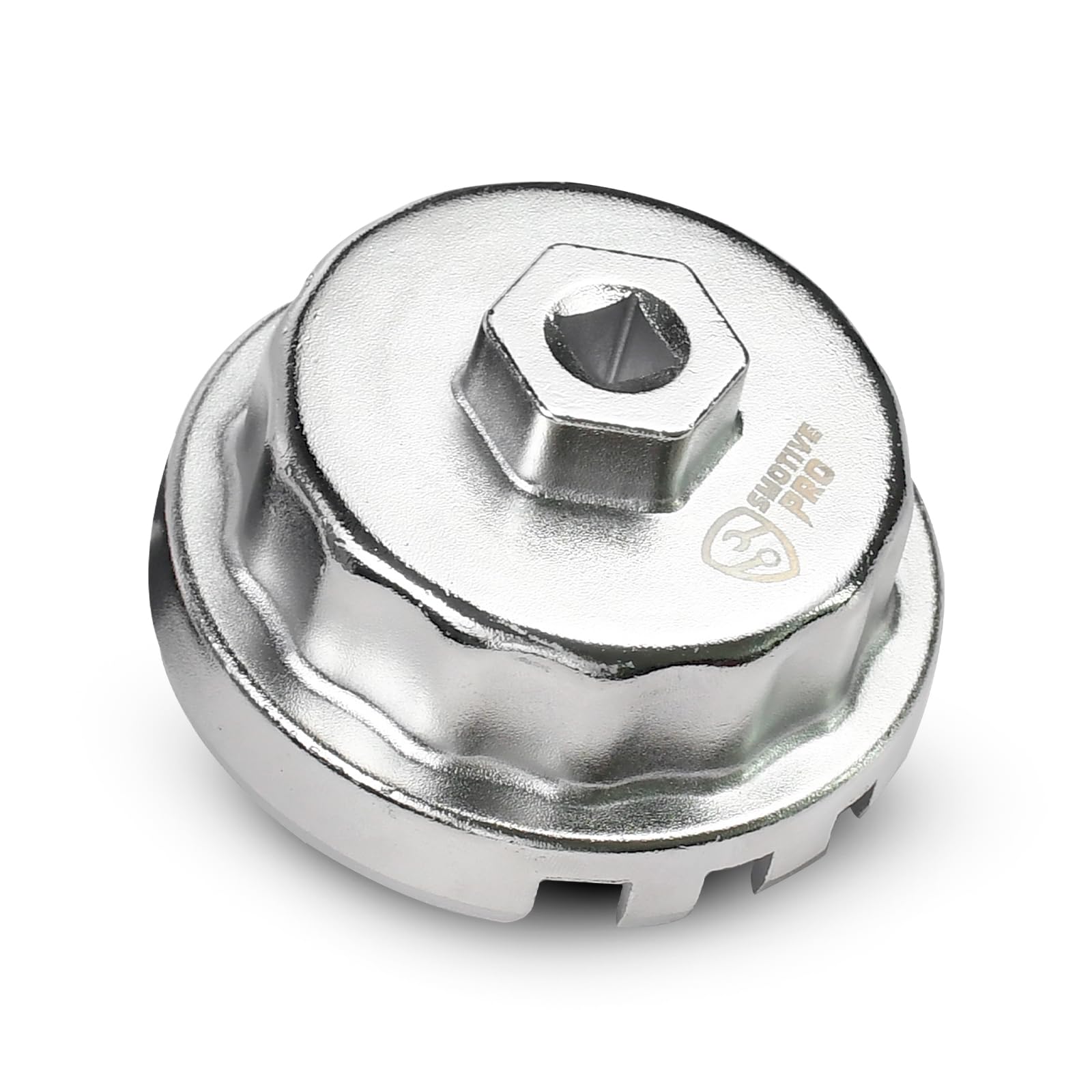 Amazon.com: SMOTIVEPRO 64mm 4-Slot Oil Filter Cap Wrench for