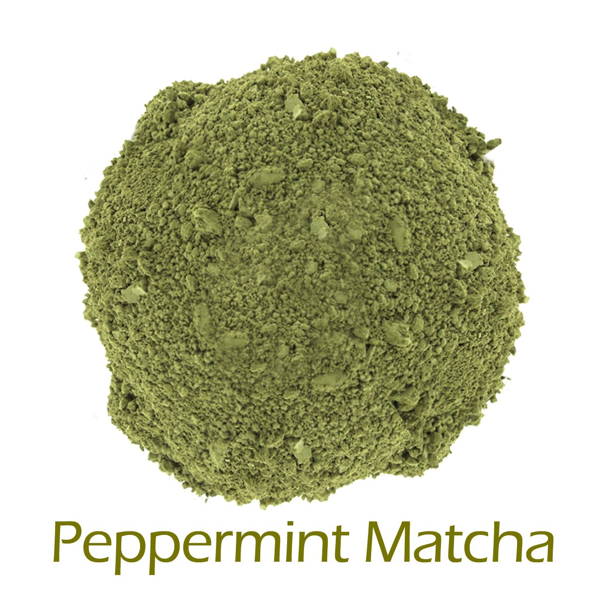 English Tea Store Peppermint Matcha Green Tea Loose Leaf Sampler Size - 1oz Smooth Green Tea Blend with — view 3