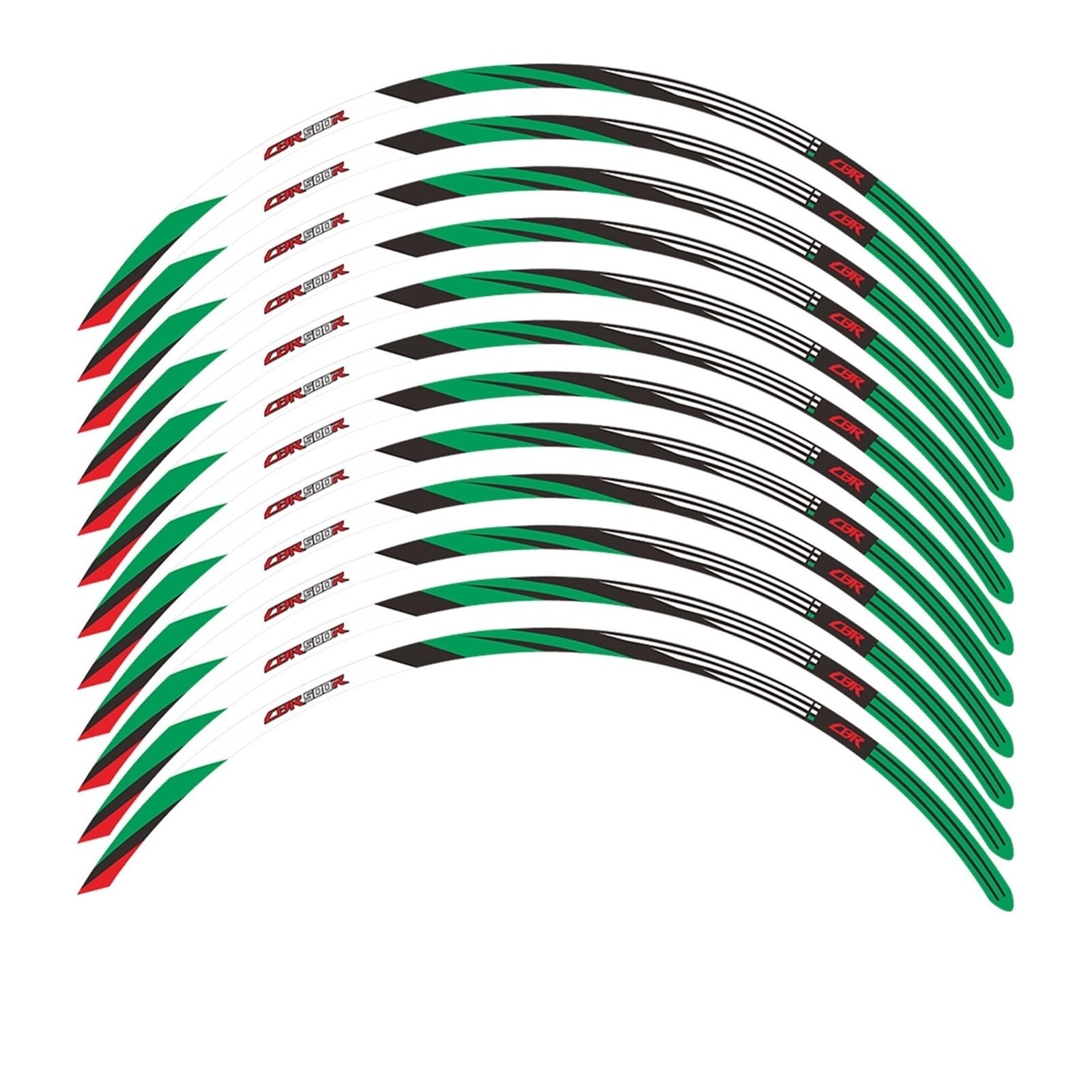 for 500 R for CBR500R for CBR 500R 2013-2023 2020 2021 2022 Motorcycle Decal Decorative Stripe(4)