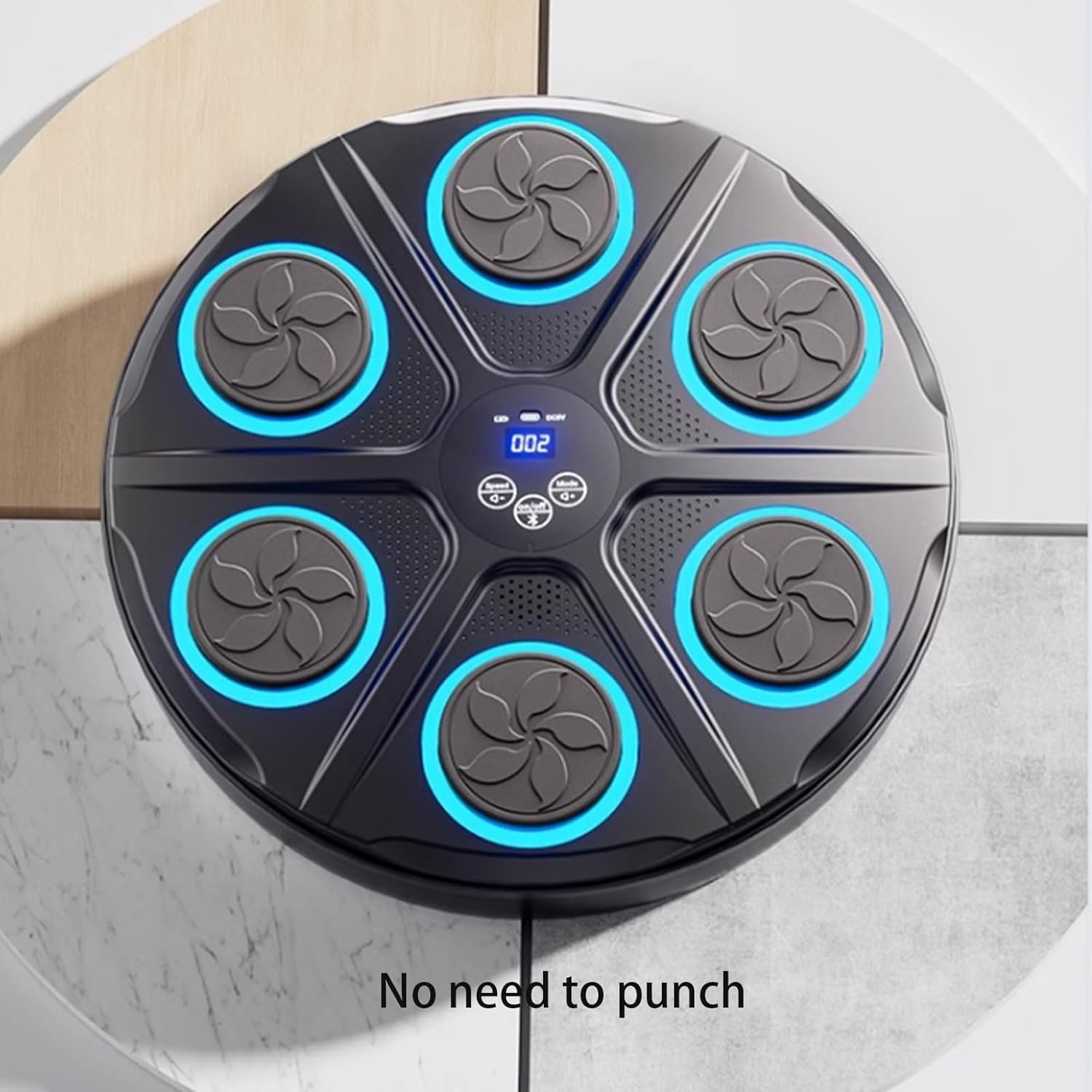 Versatile 12-Speed Adjustable Fitness Trainer,Wall Target Boxing Machine,Music Boxing Machine,Stress Relief,Exercise Body and Mind