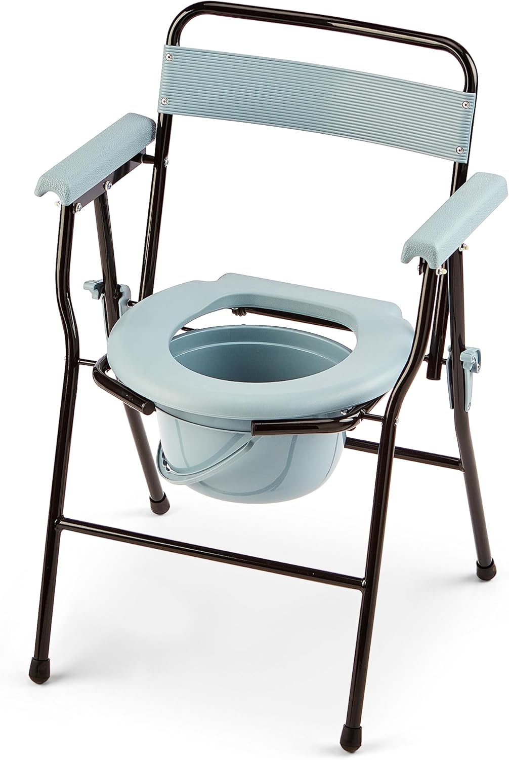 Folding and Lightweight Commode Toilet Chair Easy and Simple Potty