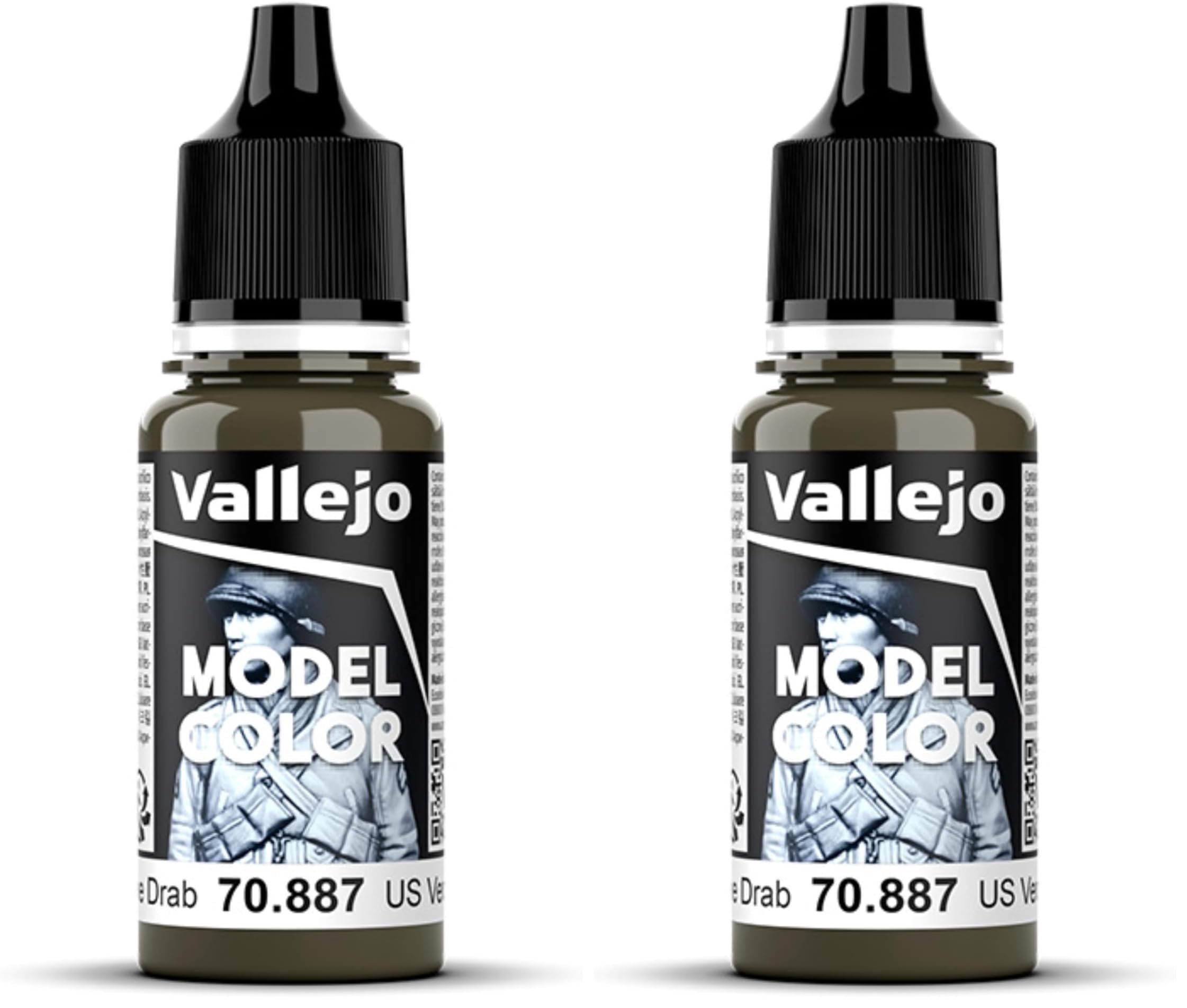 Vallejo Model Color 17 ml Acrylic Paint - Cold White — view 99