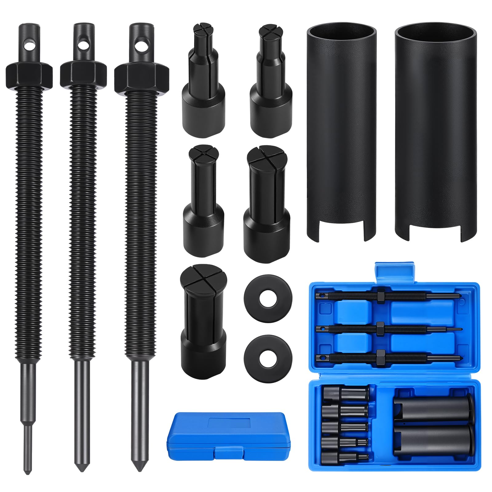 Lot de 12 extracteurs de roulement intérieur de moto avec 5 tailles de clips ouverts pour roulements de vélo, roulements à aiguilles, roulements à engrenages