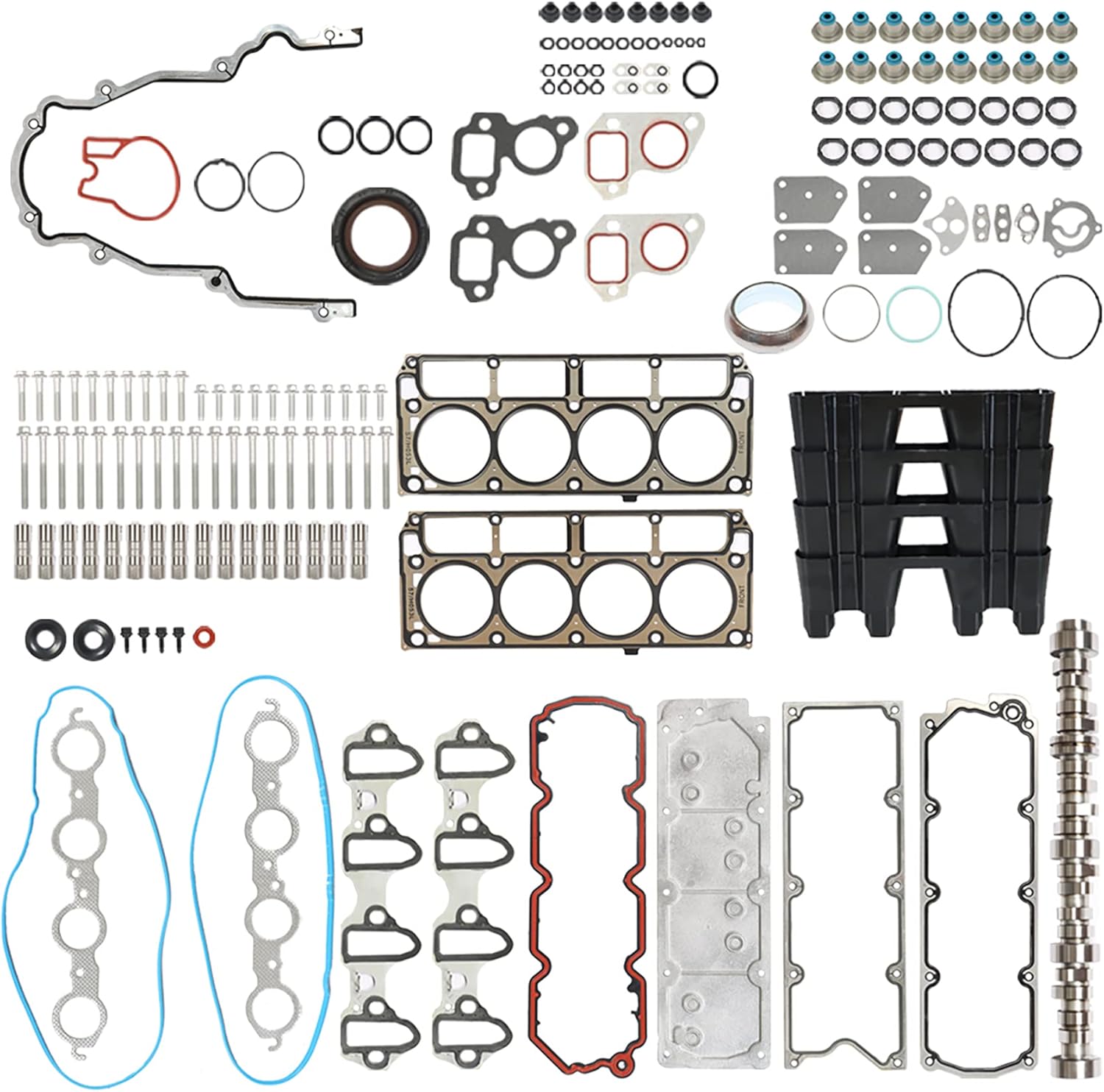 labwork Kit Cam Gaskets Bolts Lifters Adjuster Replacement