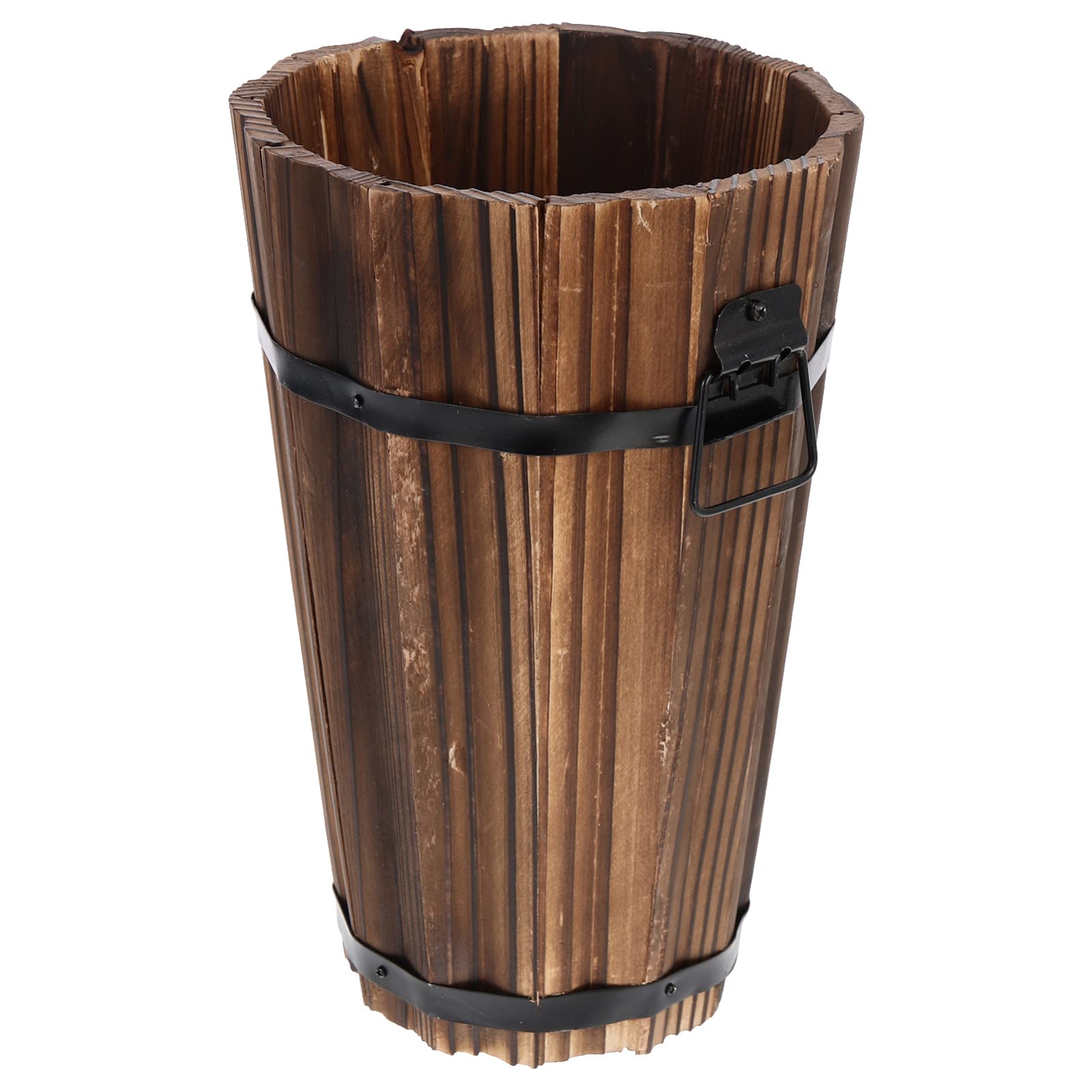 Pot de fleurs bois rétro UPKOCH grande jardinière pour bonsaï