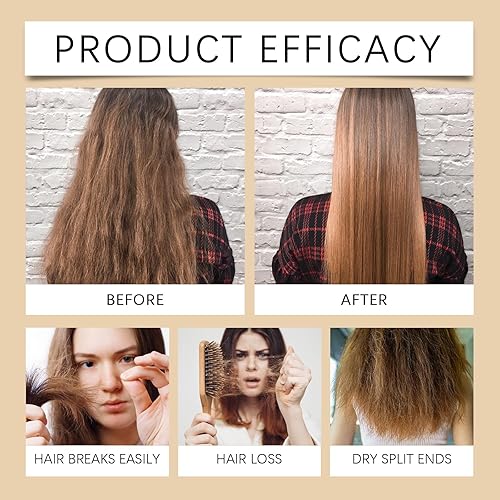 Miniatura 9 de Hoegoa Aceite para el cabello Batana, tratamiento natural 100% sin refinar con vitamina E y betacaroteno para el crecimiento y la fuerza del