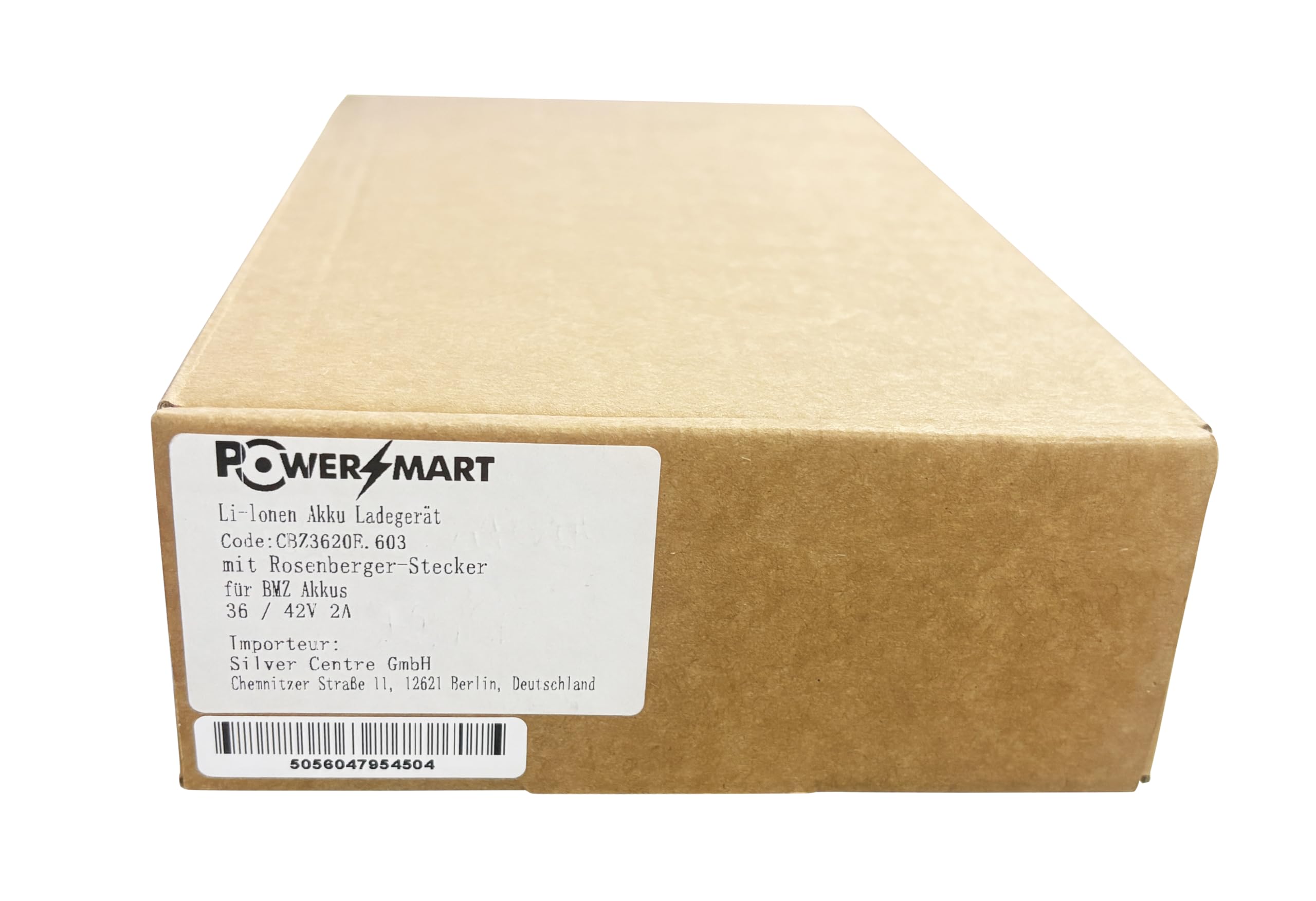 PowerSmart 42V 2A Ladegerät für 36V Rotwild ZEG BMZ Derby Cycle Li-Ion E-Bike Akku