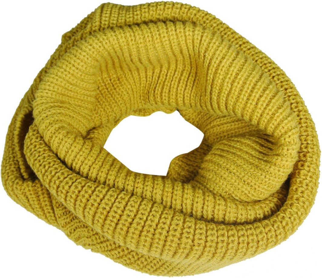 Wrapables® Winter Warm Knitted Infinity Scarf and Beanie Hat Set