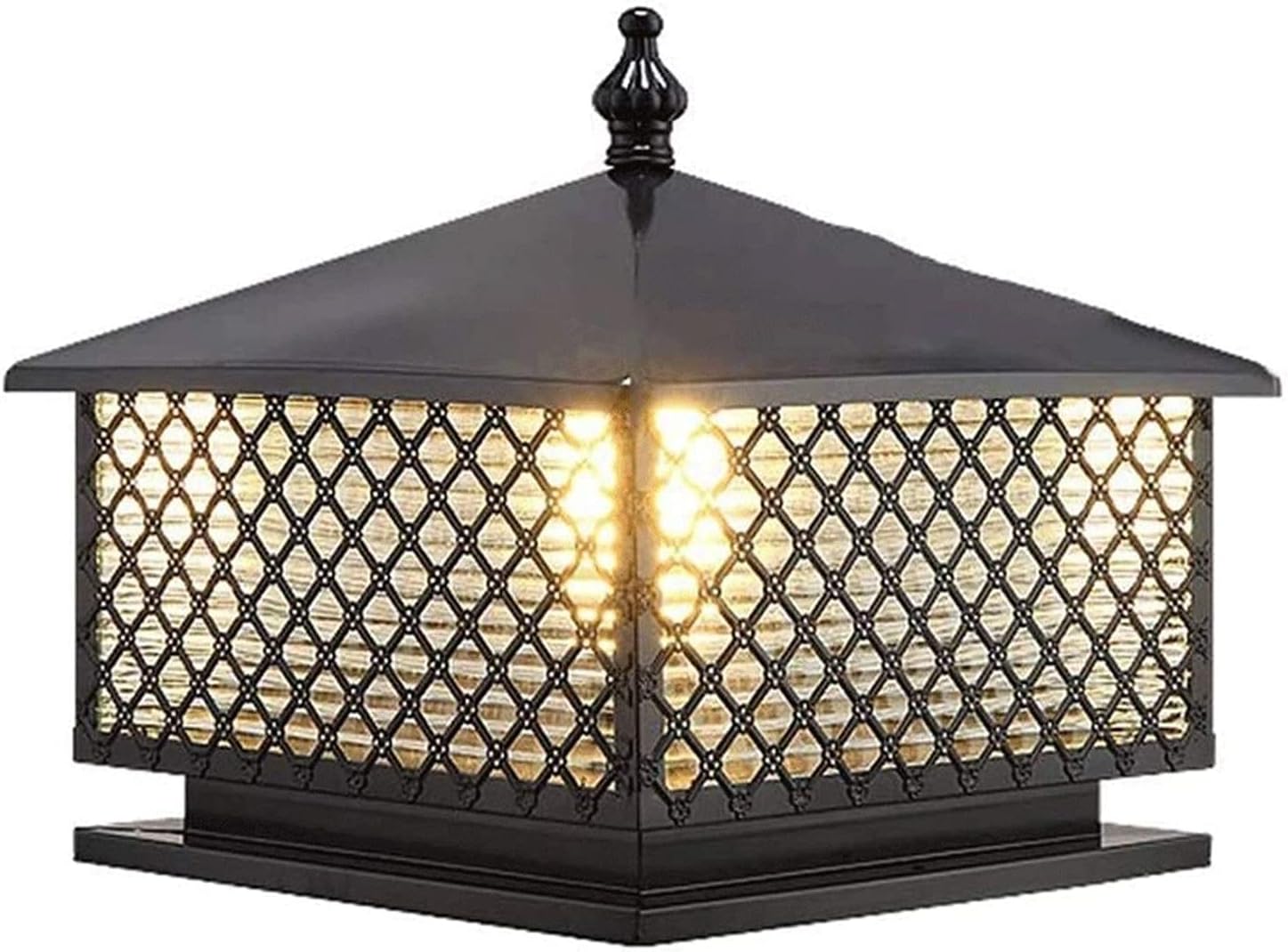 Outdoor Post Light Fixtures Pillar Light Outdoor Post Cap Light for