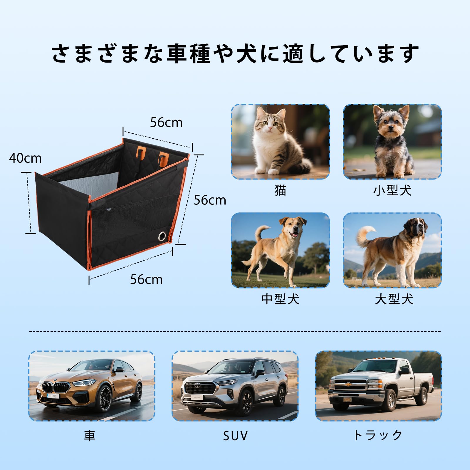 Amazon.co.jp: NICEUS 【2025新型】ペットドライブシート ペット