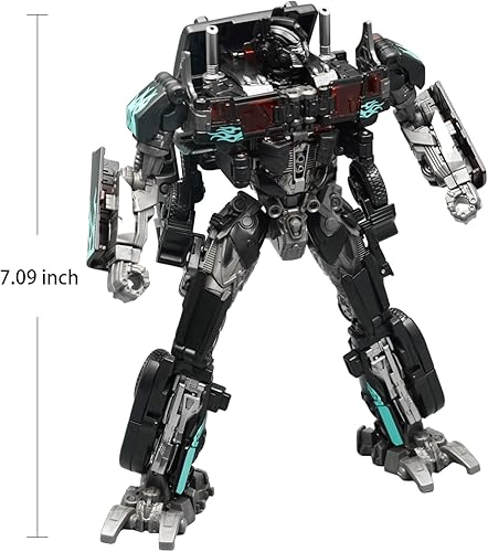 Miniatura 5 de chingbor Robot de deformación de automóvil, figura de acción de aleación OP, modelo de coche para niños y niñas, regalos