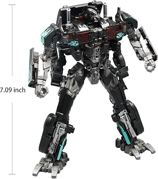 Car Deformation Robot Toys, Action Figure Car Model for Kids Boys Girls | 2 in 1 Toy, Part Alloy, Posable Joints, Two Extra Heads, Weapon Included