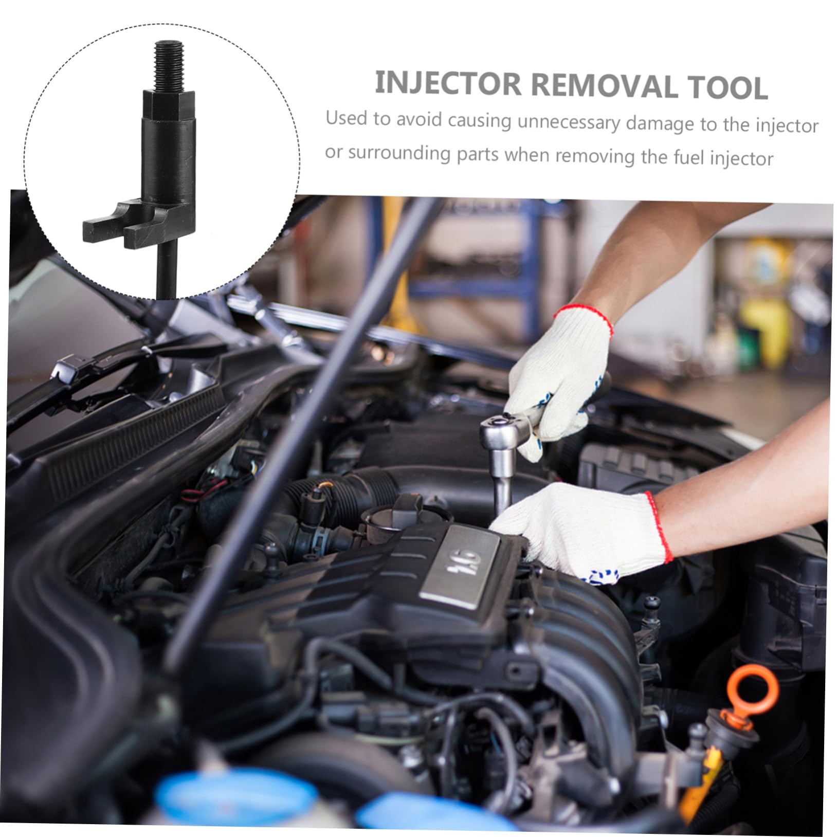 Cabilock Kit di Rimozione Iniettore Auto 6.7l Motore Diesel 2011-2018 in Acciaio al Carbonio Resistente alla Corrosione per Rimozione senza Danni Stile Casuale