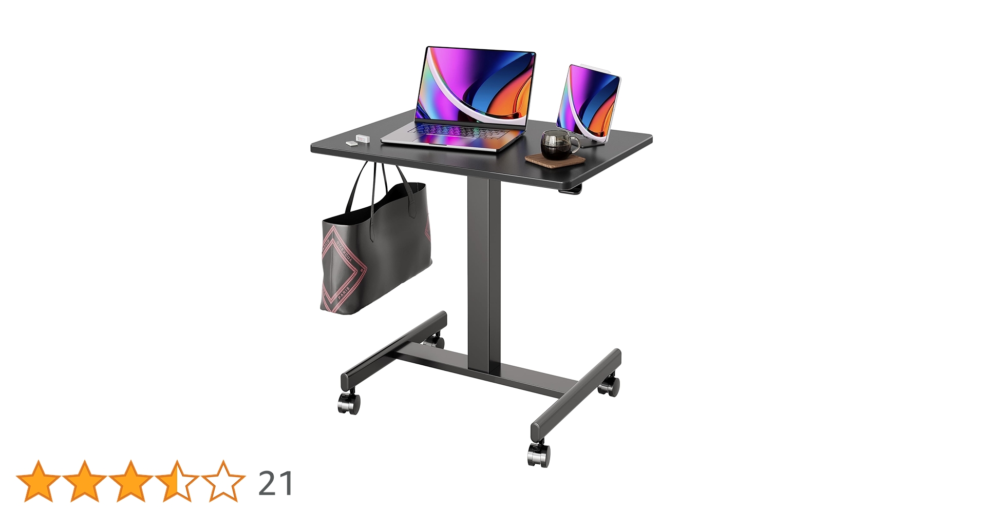 Amazon | Claiks 昇降デスク ガス圧 スタンディングデスク 昇降式