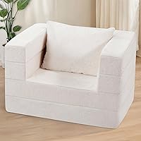 Vista 2 de Cama humana gigante para perro, cama 3 en 1 para perro de tamaño humano con funda de piel sintética lavable, cama grande plegable para mascotas