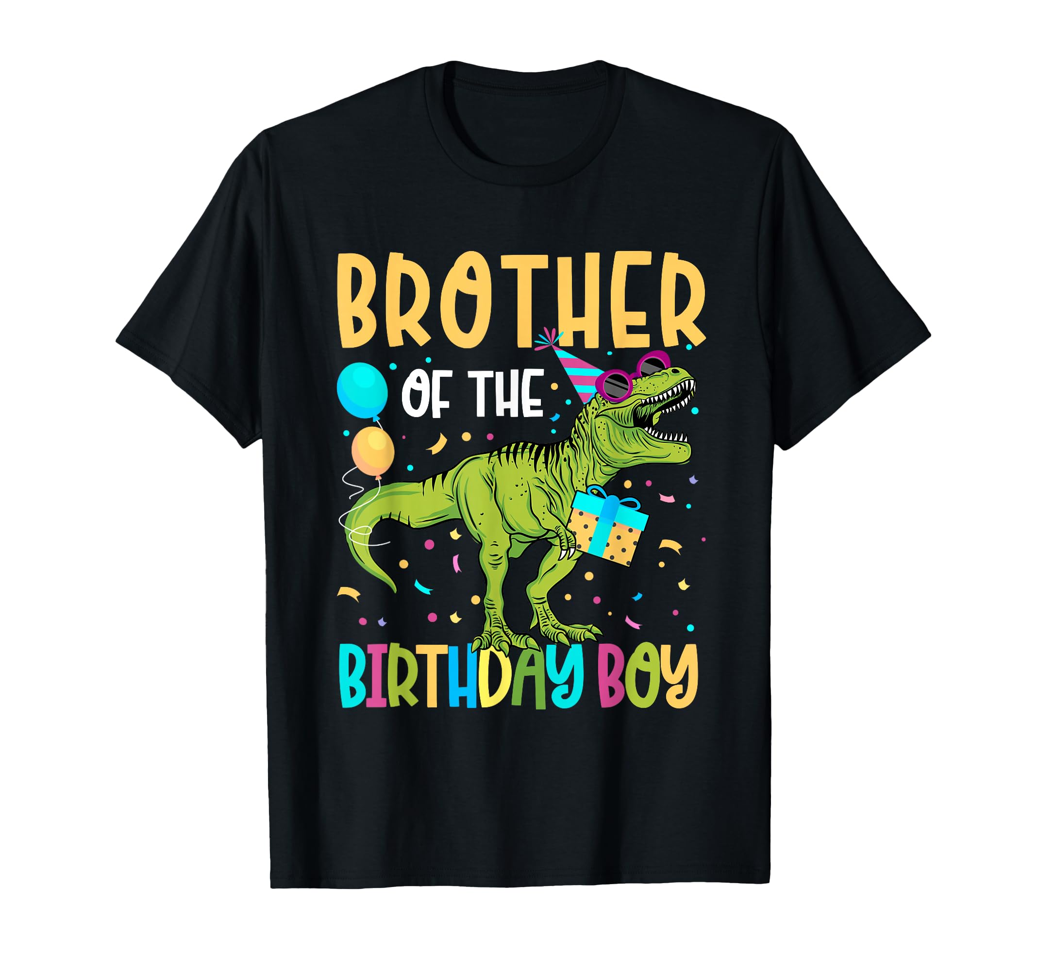 Brother of The Birthday Boy Family Matching Dinosaur Squad T-Shirt