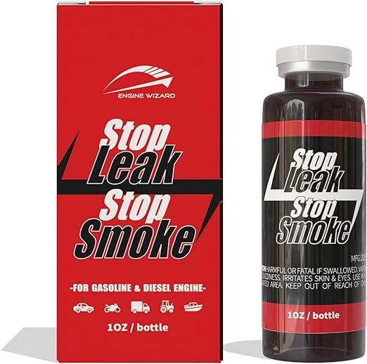 Engine Oil Stop Leak (1oz) Engine Treatment, Stop Leaks and Stop Smoke without Needing to Dismantle