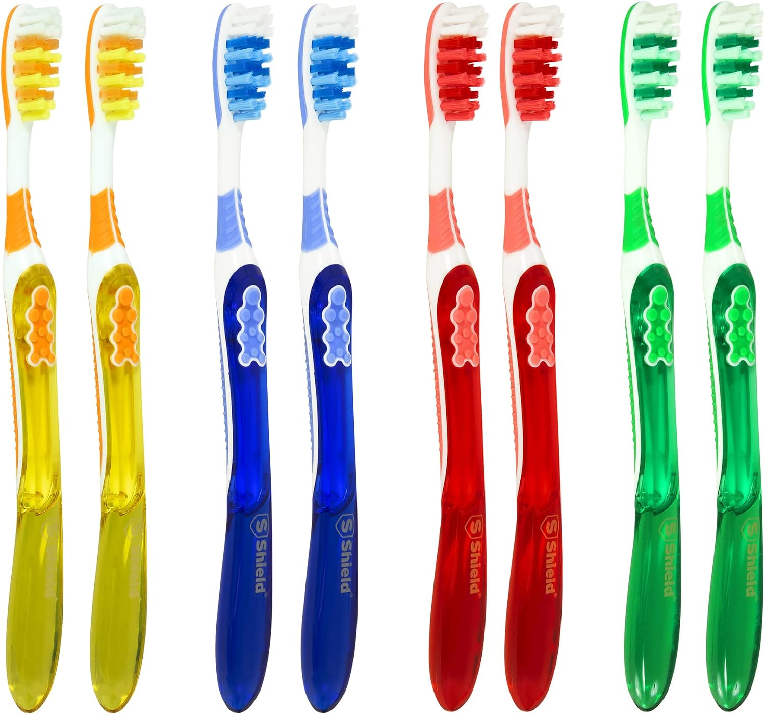 Amazon.com : Shield Care Toothbrush Dual Pro with Multi-Level Filaments ...