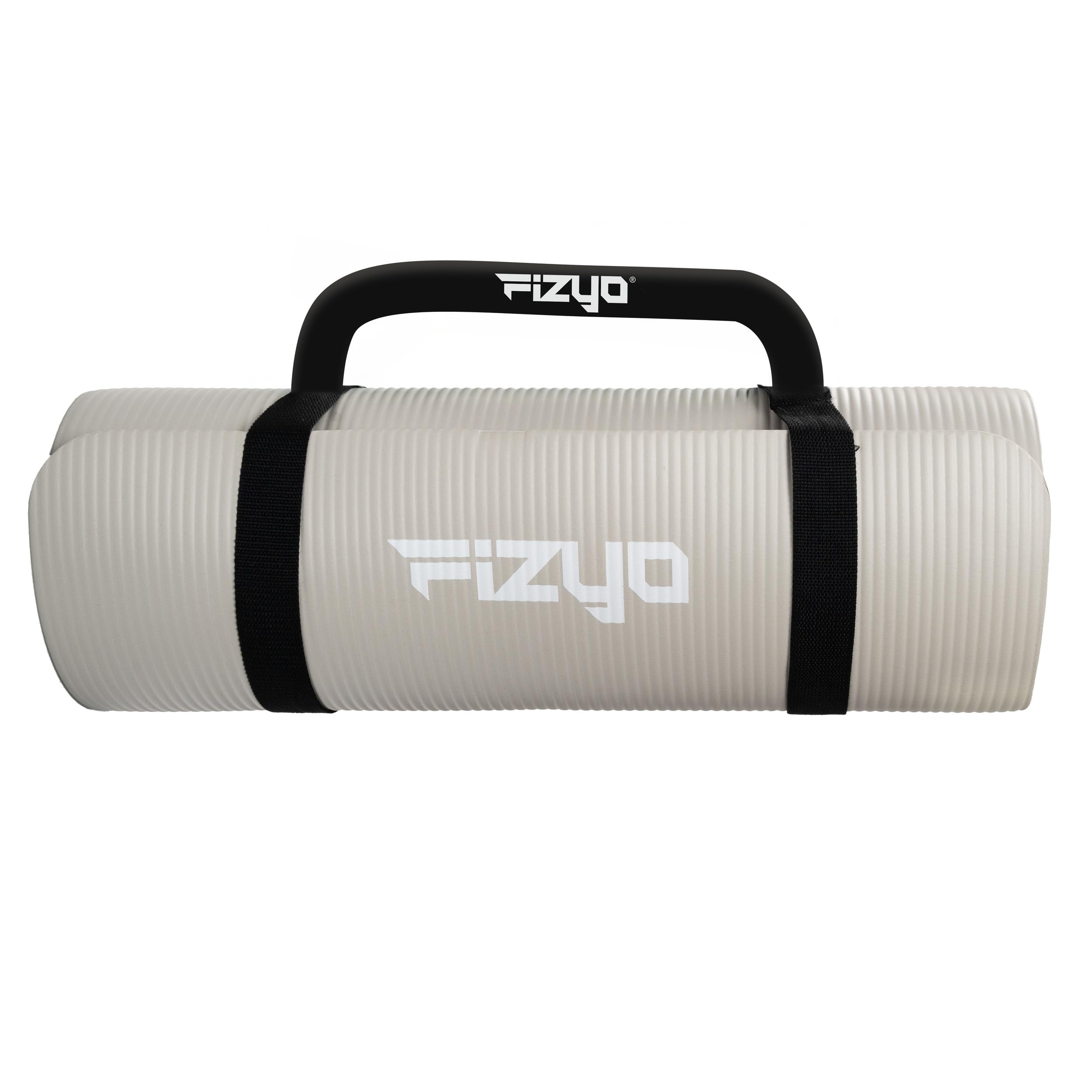Fizyo Tappetino Yoga antiscivolo per yoga ginnastica e pilates in schiuma NBR tappetino fitness spesso per allenamento ed esercizi a casa 190 x 80 x 1,5 cm