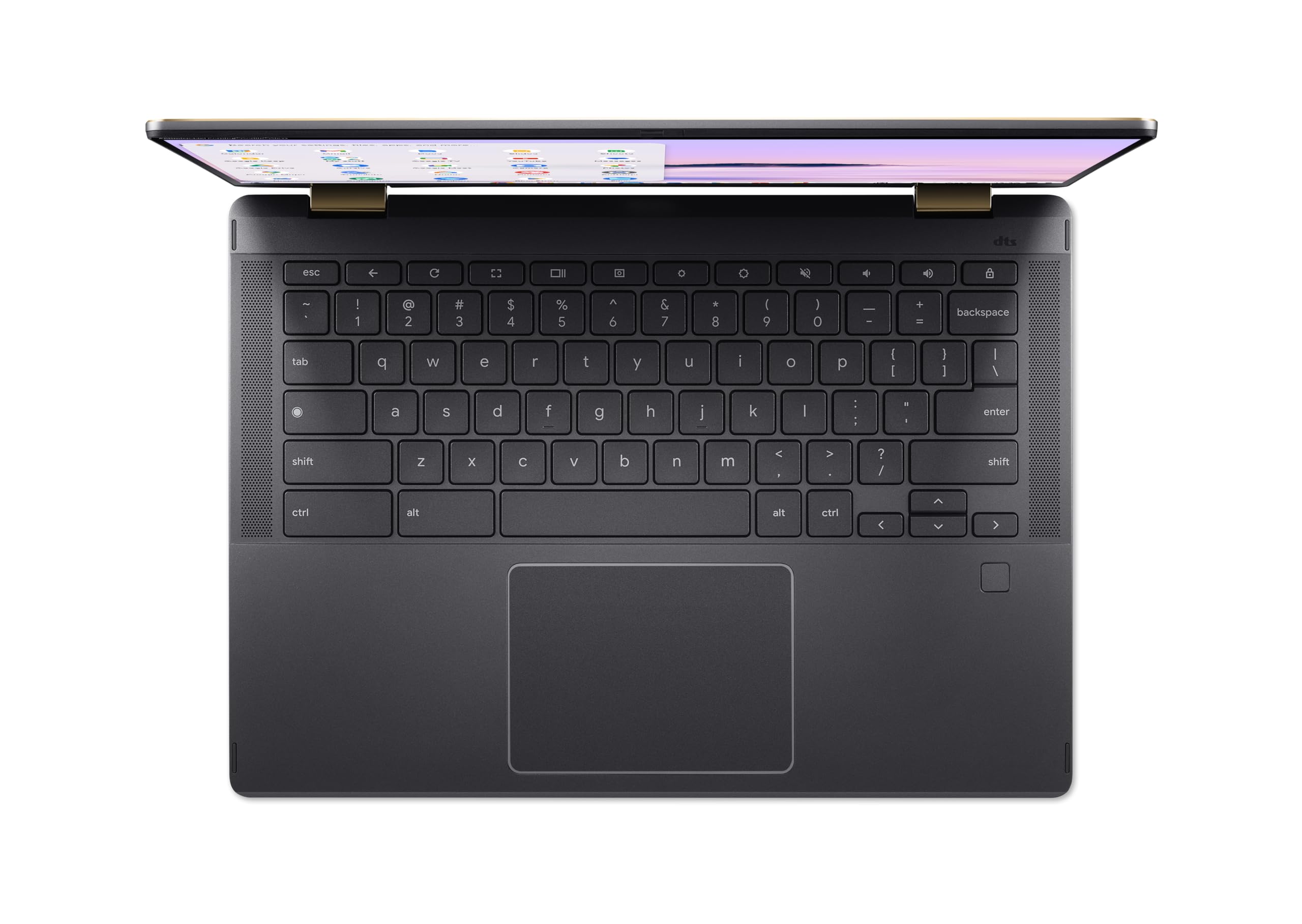 Acer Chromebook Plus Spin 714 14" WUXGA Tactile Convertible Intel Core Ultra 7 155U 16 Go RAM 512 Go SSD Chrome OS Gris Clavier FR AZERTY CP714-1HN
