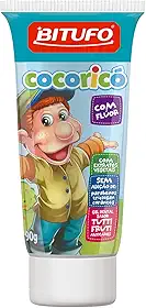 Bitufo Gel Dental Cocoricó Com Flúor Sabor Tutti Frutti 90 G