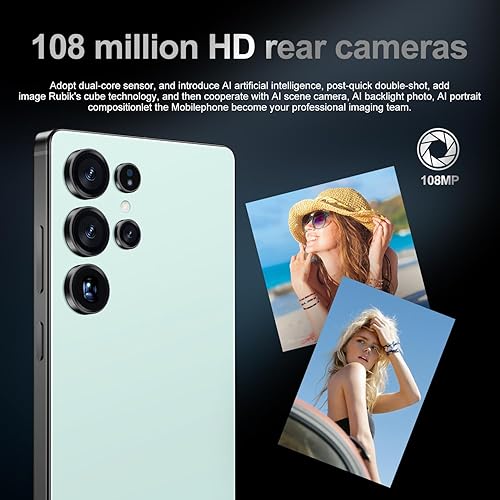 Miniatura 4 de MMY I25 Ultra 5G Teléfono Inteligente Desbloqueado, 16GB+512GB Teléfono Celular Completo para Android 14, 6.99" Teléfono Celular Desbloqueado,