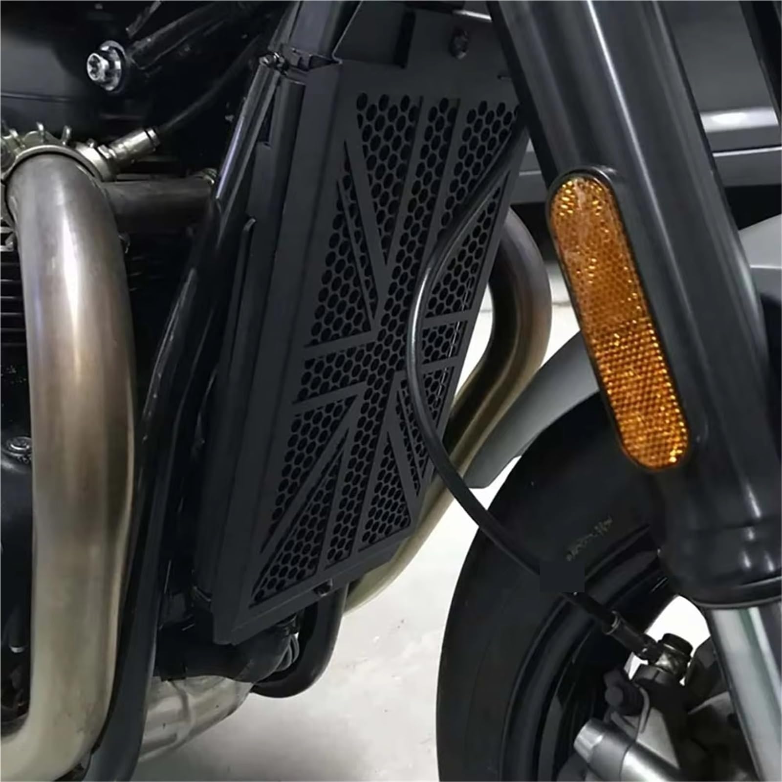 Moto Copri Radiatore Griglia Per Triumph Per Bonneville Per T100 Per T120 Per Bobber Per Street Per Scrambler Motociclo Copertura Della Griglia Radiatore | Protezione radiatore Accessori moto Copertura griglia protezione radiatore