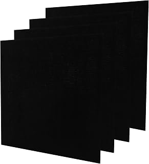 Replacement Activated Carbon Prefilter - 4 Pack - Compatible with InvisiClean Aura IC-5018 and Sensa IC-5120 Air Purifiers