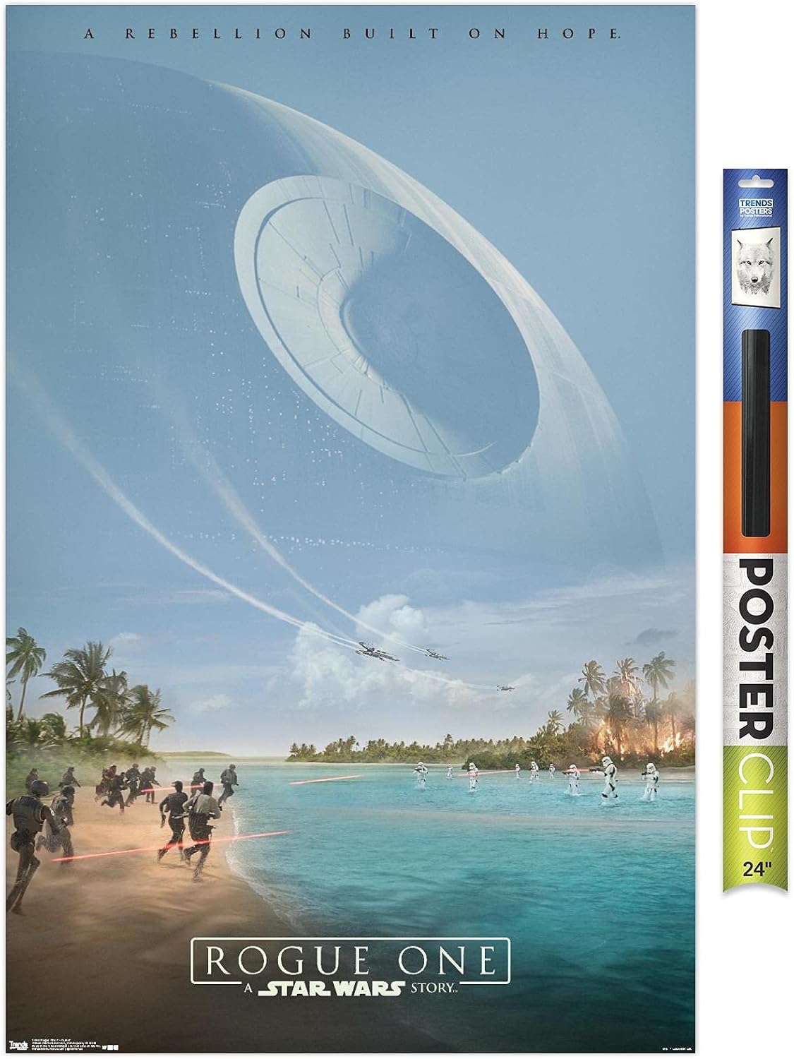 Trends International Star Wars: Rogue One - Teaser Wall Poster, 22.375" x 34", Premium Unframed Version