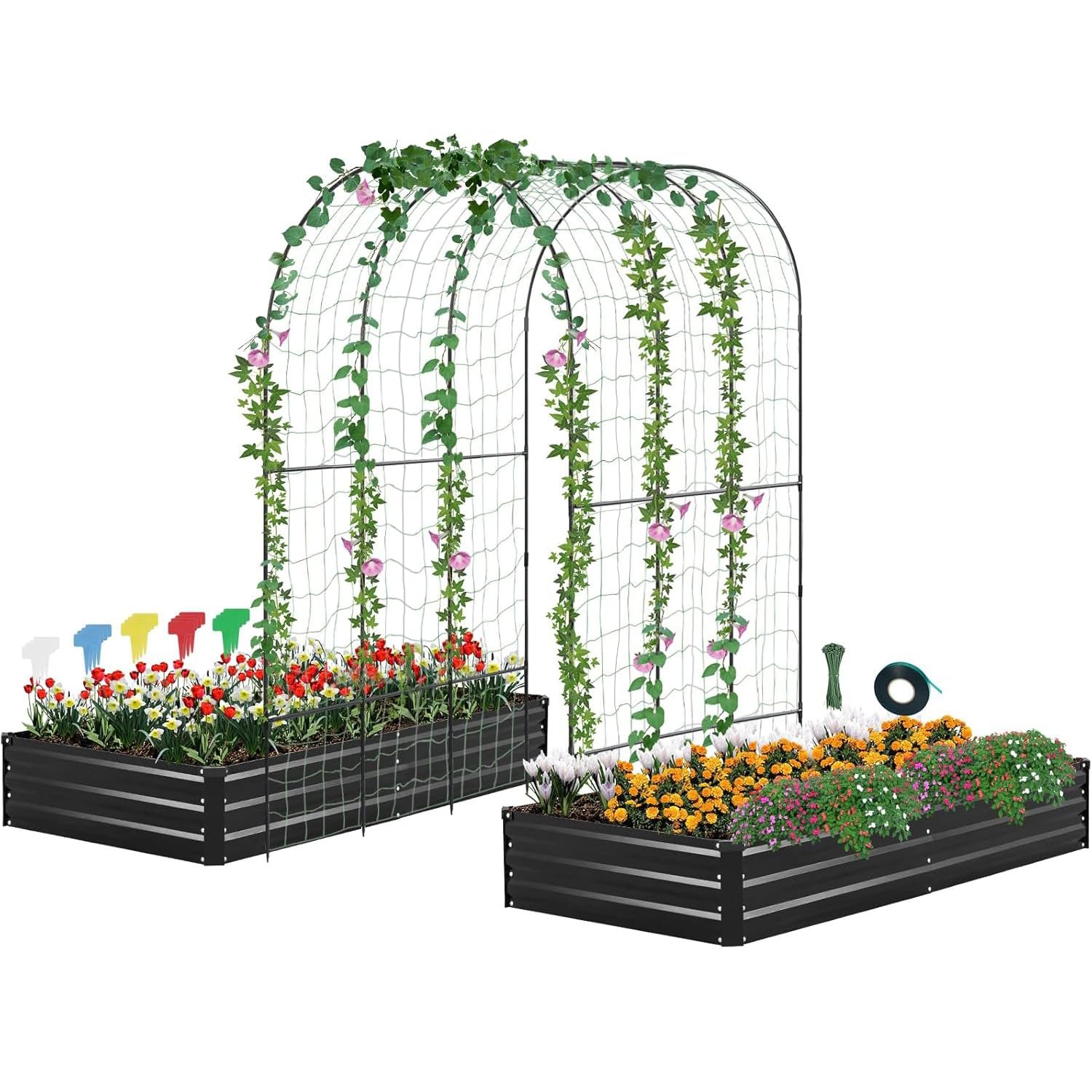 DTIG Galvanized Raised Garden Bed