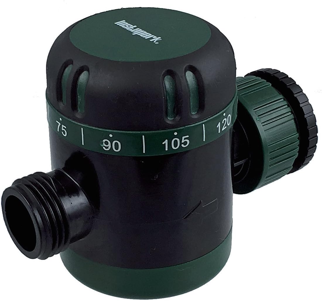 Instapark MWT-08 Outdoor Garden Hose End Automatic Shut Off Mechanical Water Timer