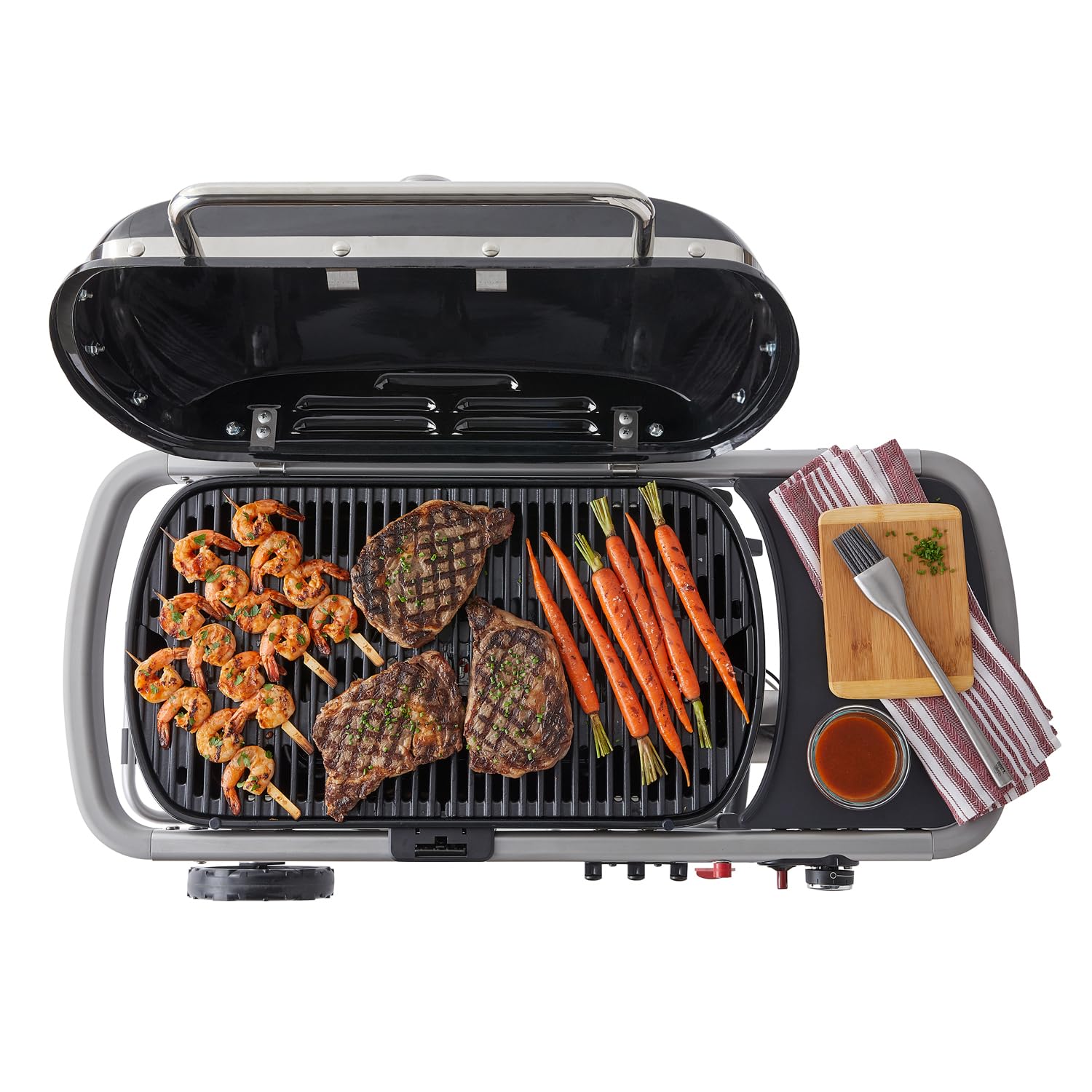 Weber Traveler Barbecue a Gas da Viaggio Nero
