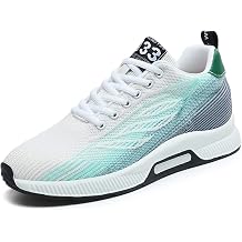 CERYTHRINA Men Elevator Sneakers Sports Shoes Invisible Height Increasing 2.36 Inches Taller Elevator Shoes Lace up Fashion Sneakers
