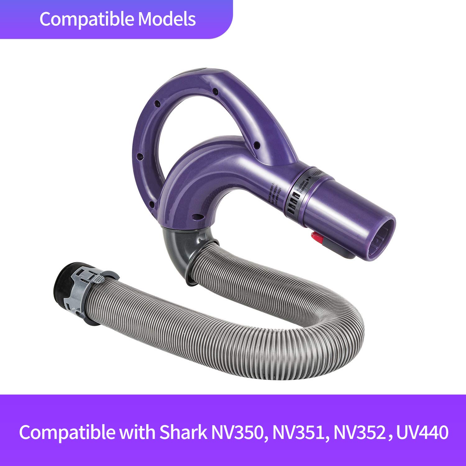 LesinaVac Replacement Hose Handle Compatible With Shark Navigator NV350