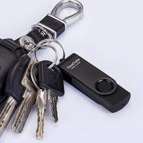 Miniatura 5 de Unidades flash USB de 64 GB, memoria USB, diseño giratorio de pulgar, Memory Stick con luz LED para almacenamiento externo y datos de respaldo,