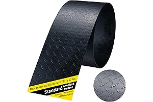 Bella Bays' Anodized Diamond Tread Plate for Enhanced Cargo/Trailer/RV Protection