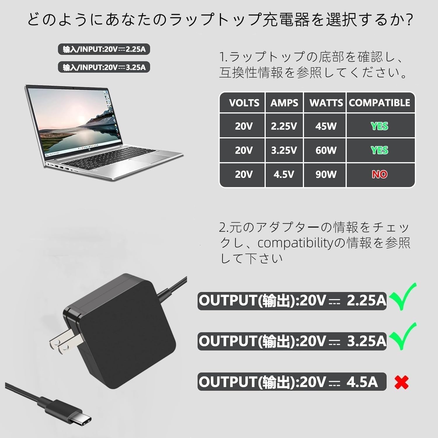 Amazon.co.jp: Type-C 電源アダプター 対応 VAIOノートパソコン 、1.8
