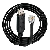 Vista 2 de Cable serie de APC Parte # 940-0144 Cable utilizado para AP7000, AP8000, AP9000, AP6000, APC Switches como AP7721, AP7723, AP7730, AP7752, APC